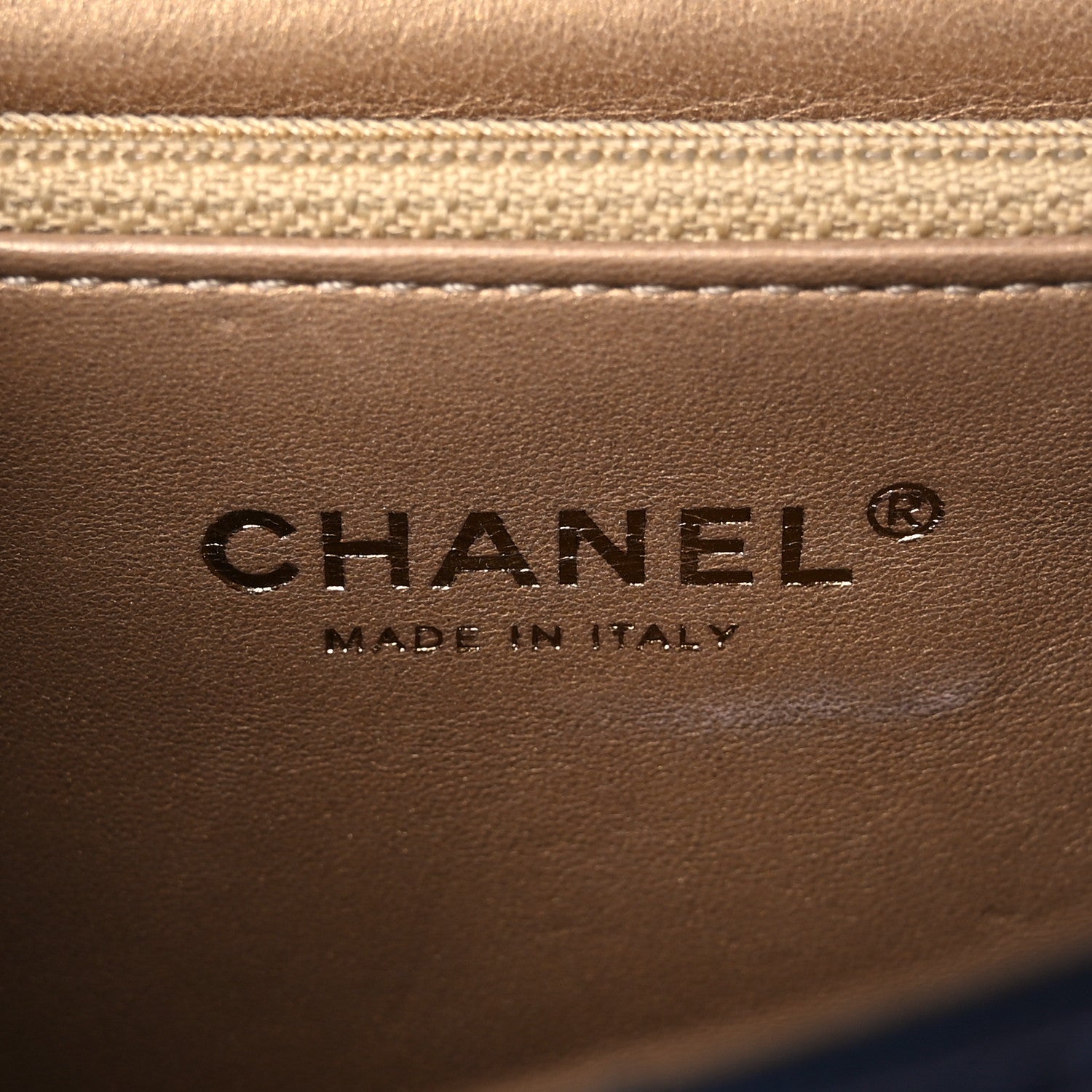 Chanel Iridescent Lambskin Quilted Small Chic Pearls Flap Blue 6 of 9