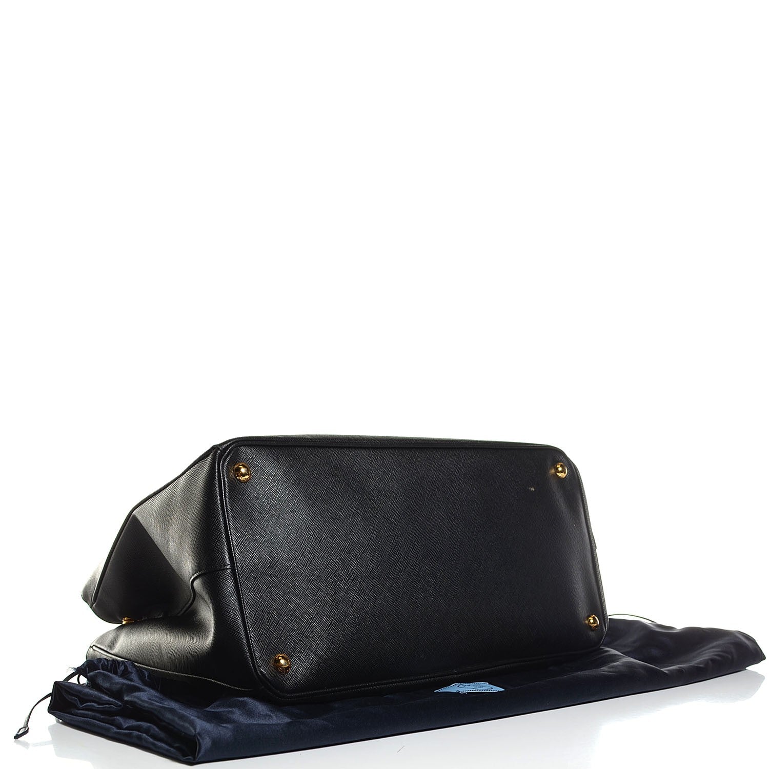 Prada Saffiano Lux Large Tote Nero Black 4 of 12