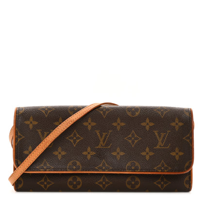 Louis Vuitton Monogram Pochette Twin GM 1 of 12