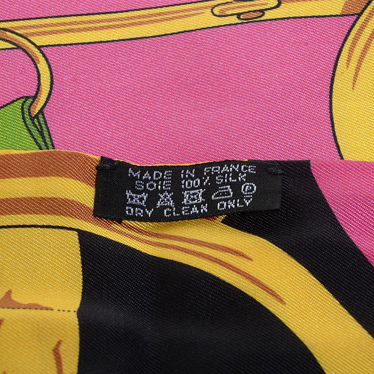 Silk Eperon D'Or Remix Maxi Twilly Rouge Rose Vif Noir