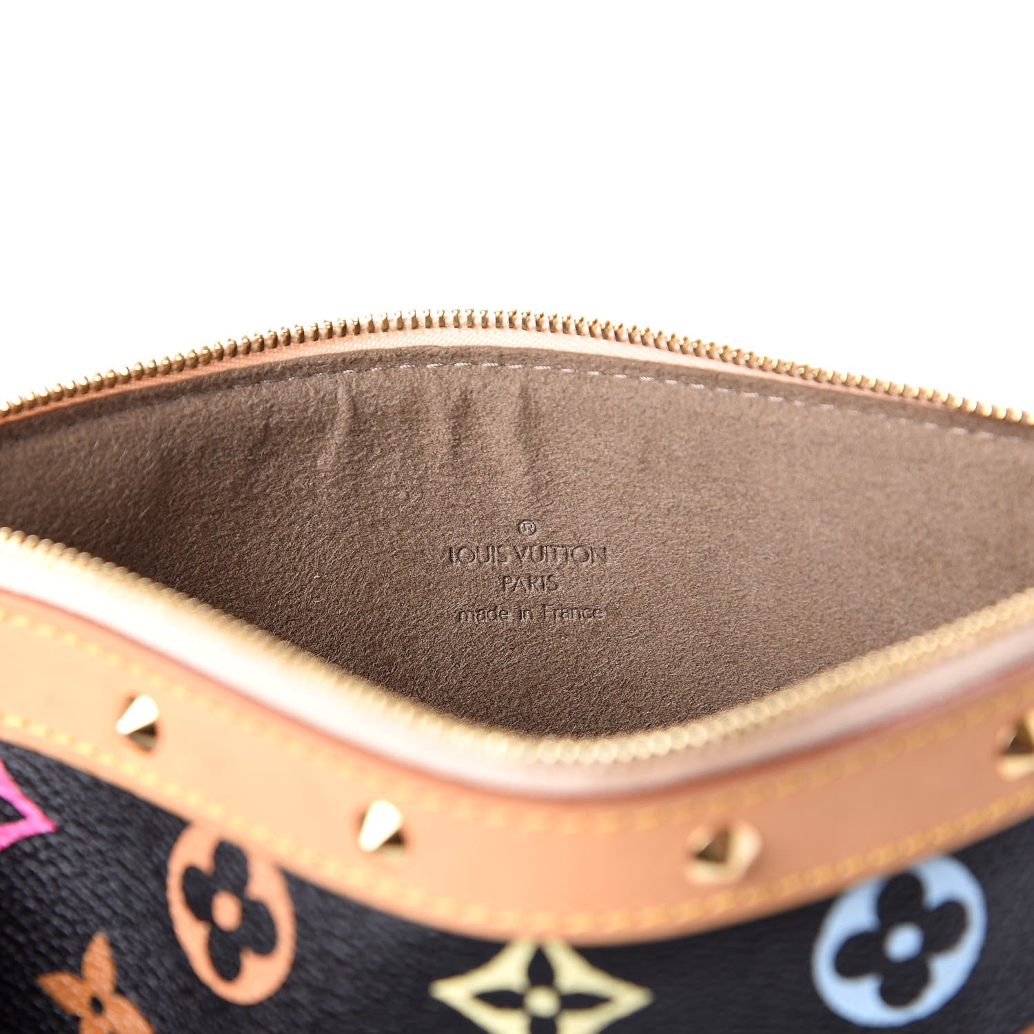 Louis Vuitton Monogram Multicolor Pochette Accessories Black 6 of 11