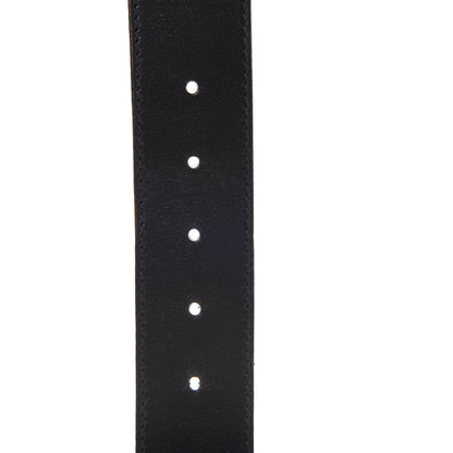 Gucci Calfskin Interlocking G 40mm Belt 95 38 Black 6 of 9