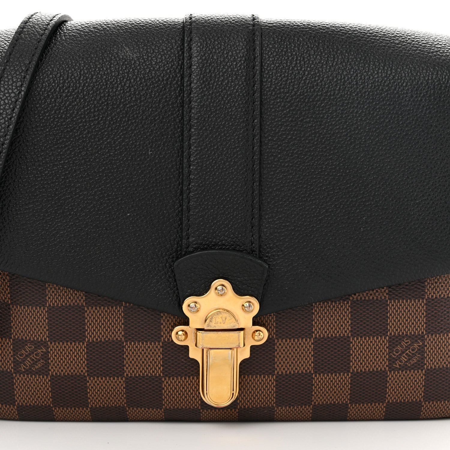Louis Vuitton Damier Ebene Clapton Black 6 of 8