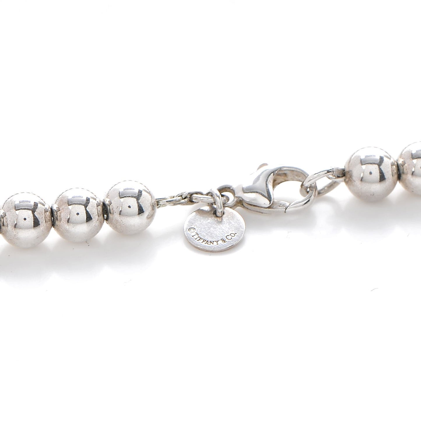 Sterling Silver HardWear Graduated Ball Necklace
