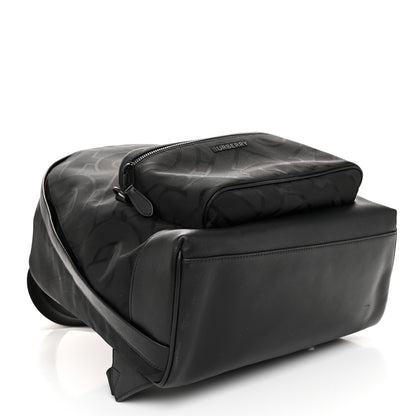 Burberry Jacquard Monogram TB Jett Backpack Black 4 of 10