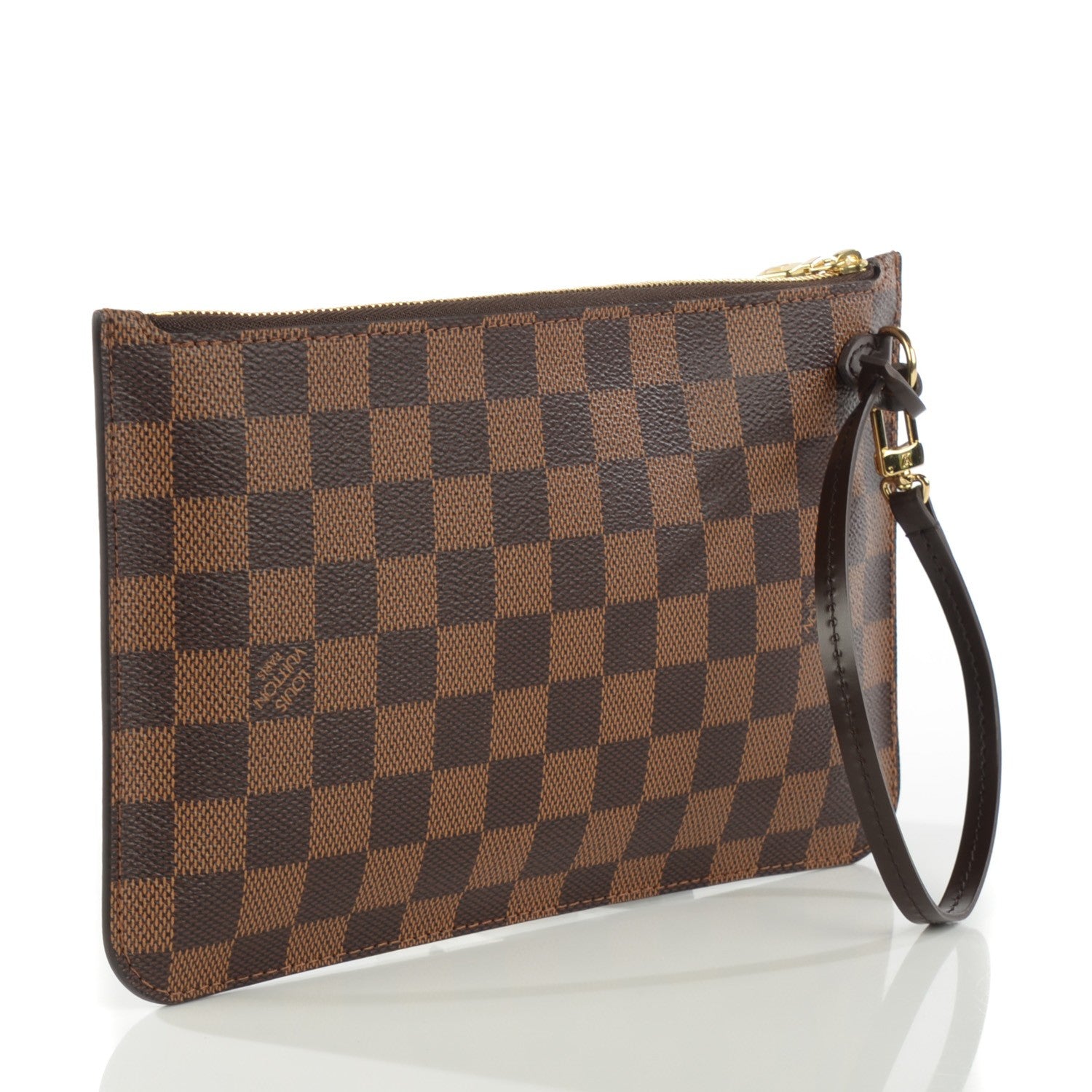 Louis Vuitton Damier Ebene Neverfull MM GM Pochette 3 of 8