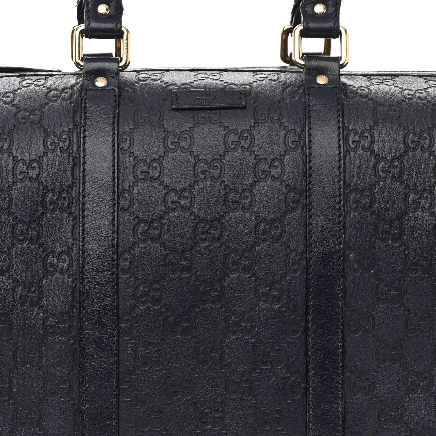 Gucci Guccissima Medium Joy Boston Navy 7 of 13