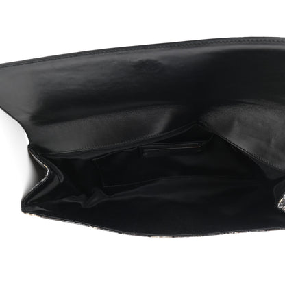 Balenciaga Metallic Calfskin Printed Clutch Multicolor 5 of 10