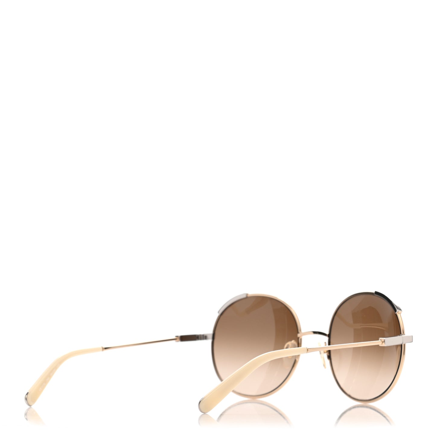 Oversized Round Sunglasses CE117S Gold