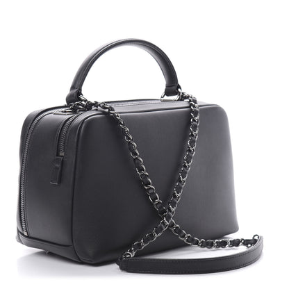 Chanel Calfskin Small Trendy CC Bowling Bag Black 3 of 11