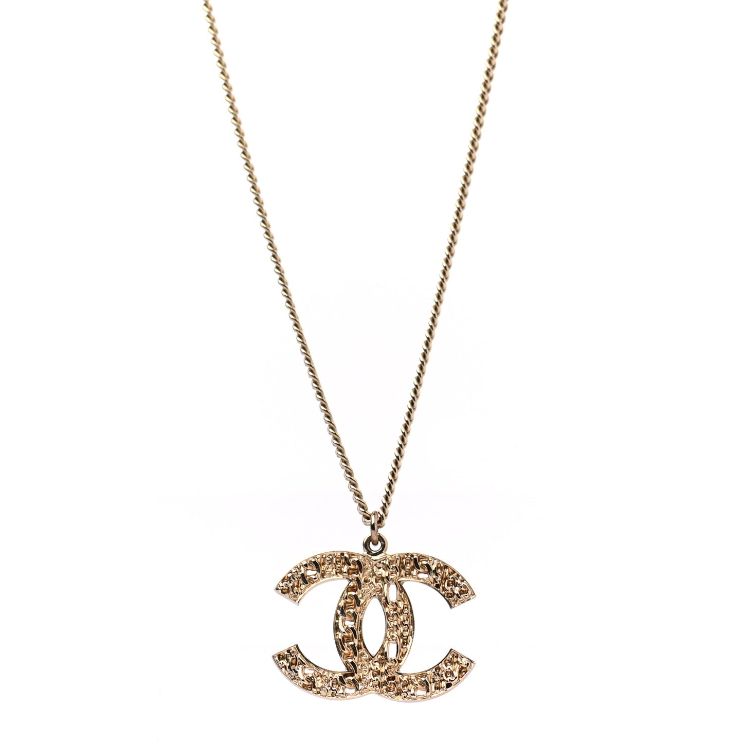 Chain CC 100 Anniversary Necklace Gold