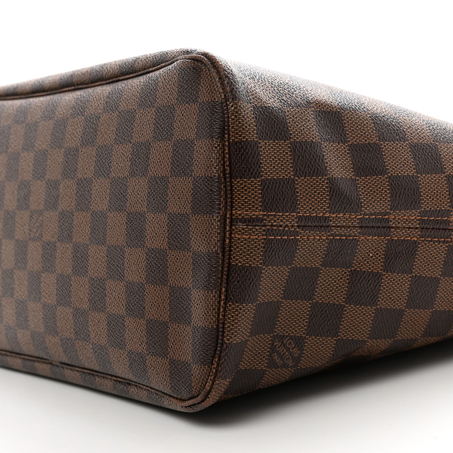 Damier Ebene Neo Neverfull MM Rose Ballerine