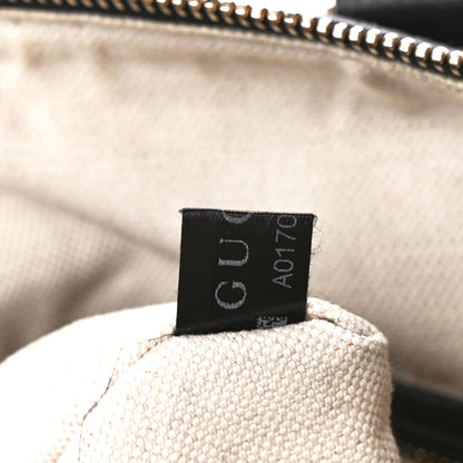 Gucci Calfskin Vintage Web Medium Boston Black 8 of 12