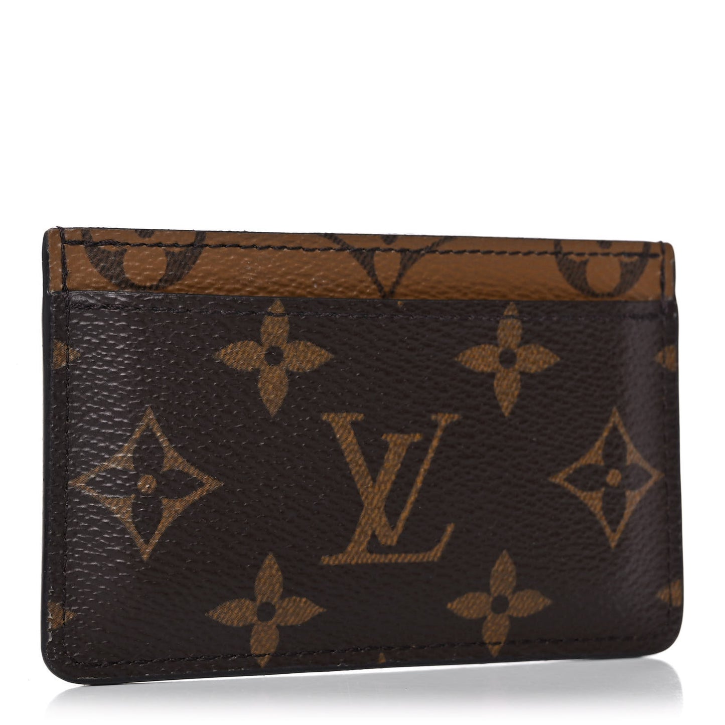 Reverse Monogram Card Holder