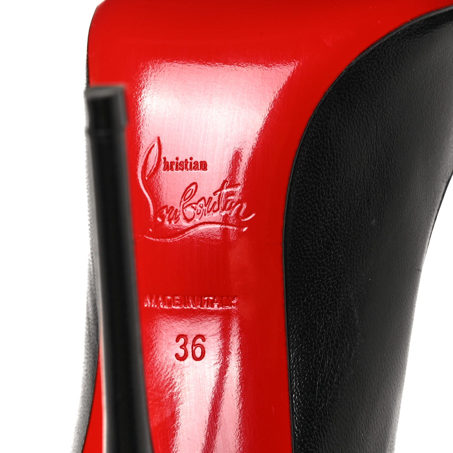 Christian Louboutin Kid Pigalle Follies 120 Pumps 36 Black 6 of 7
