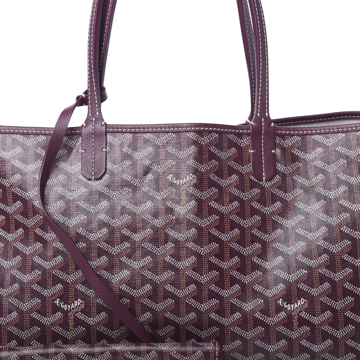 Goyard Goyardine Saint Louis PM Bordeaux 12 of 14