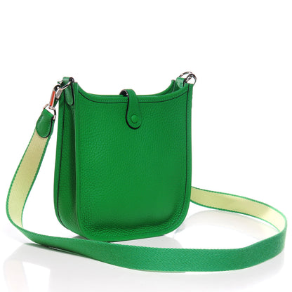 Hermes Taurillon Clemence Evelyne TPM Bambou 6 of 13
