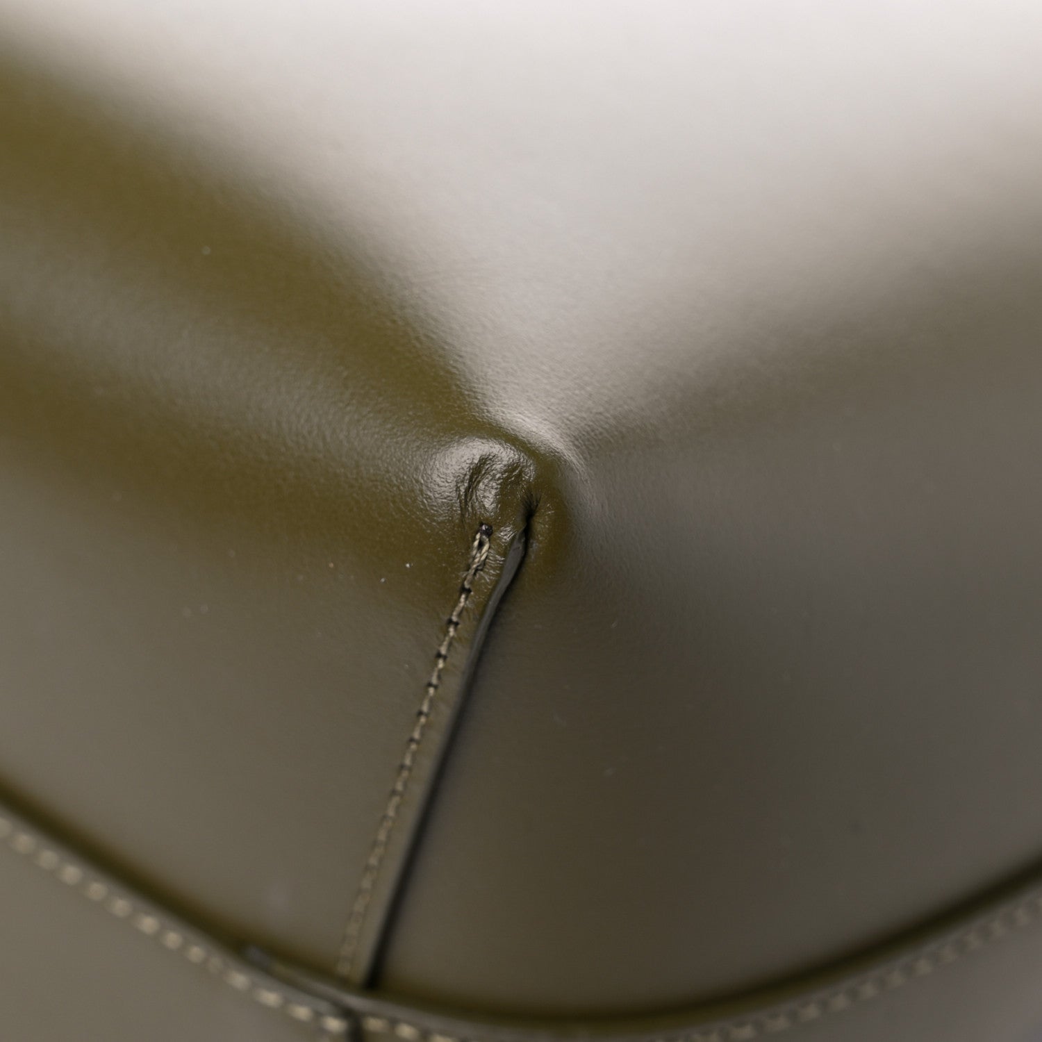 Mansur Gavriel Calfskin Mini Bucket Bag Olive 9 of 10