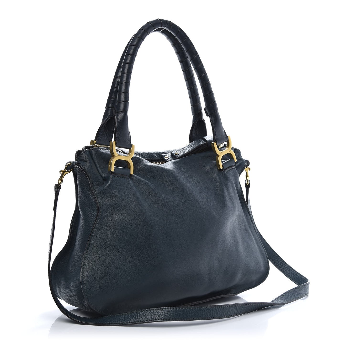 Calfskin Medium Marcie Satchel Overseas