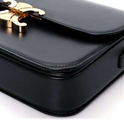 Celine Shiny Calfskin Medium Triomphe Black 11 of 11