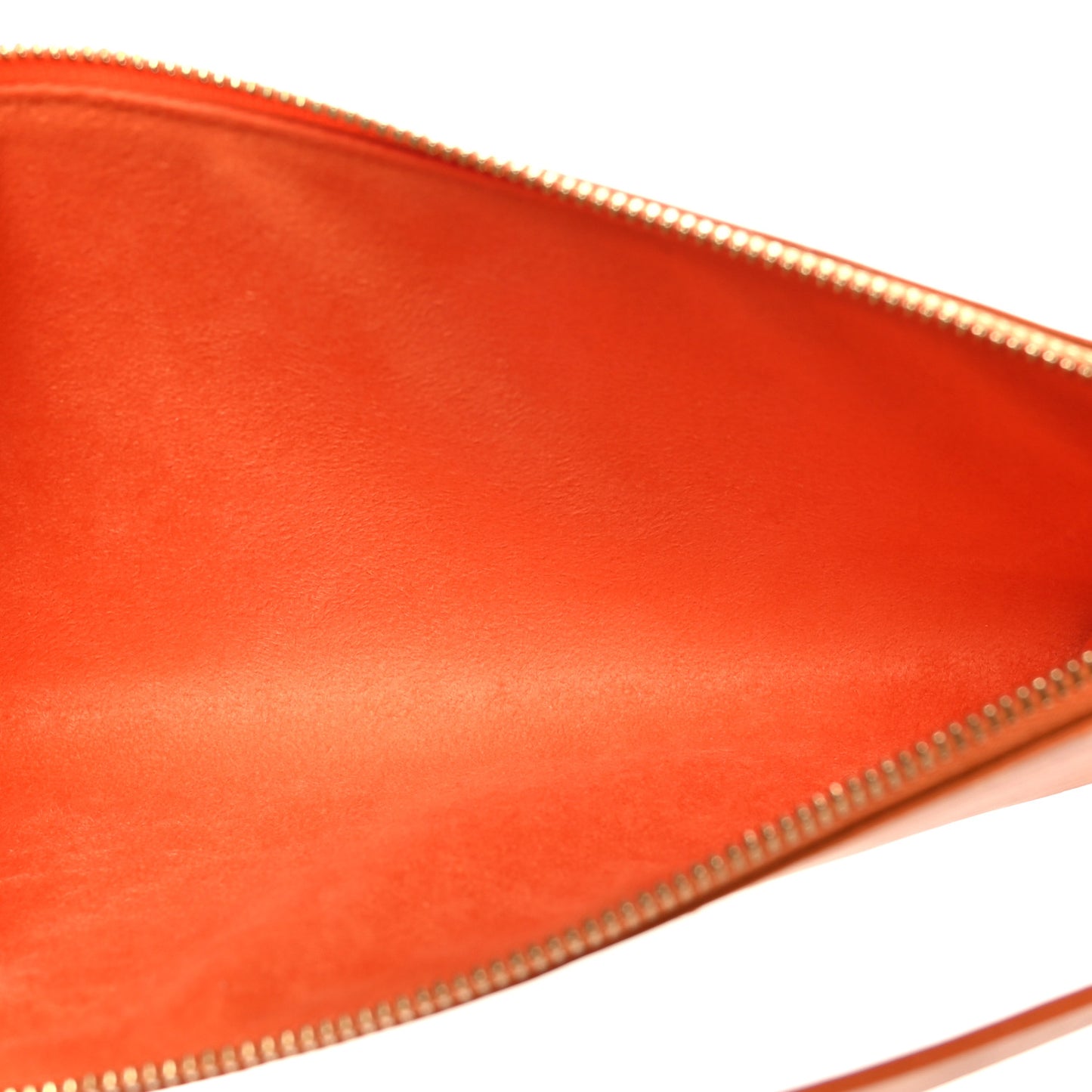 Epi Pochette Accessories 24 Mandarin