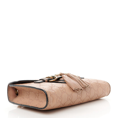 Gucci Guccissima Small Emily Chain Shoulder Bag Camelia 4 of 13