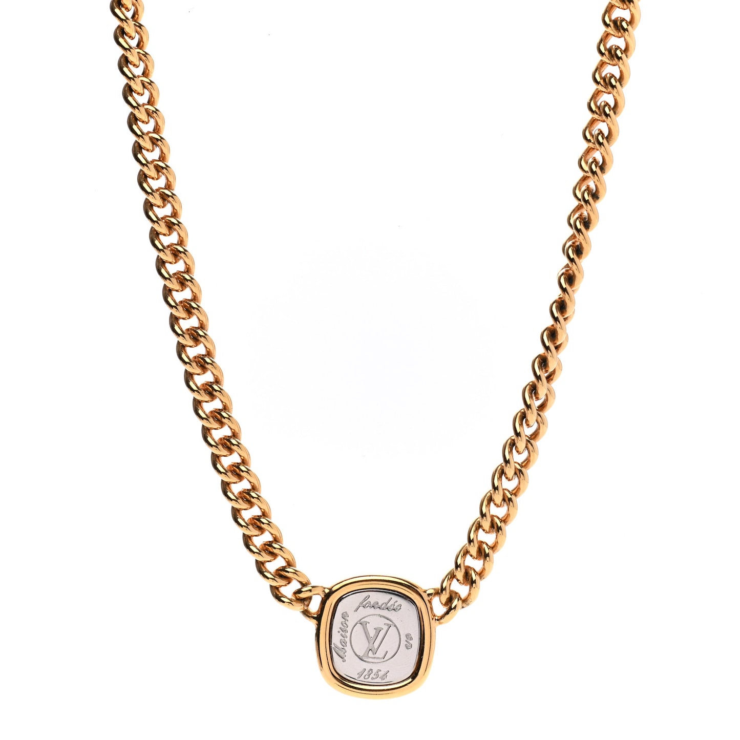 LV ID Chain Necklace