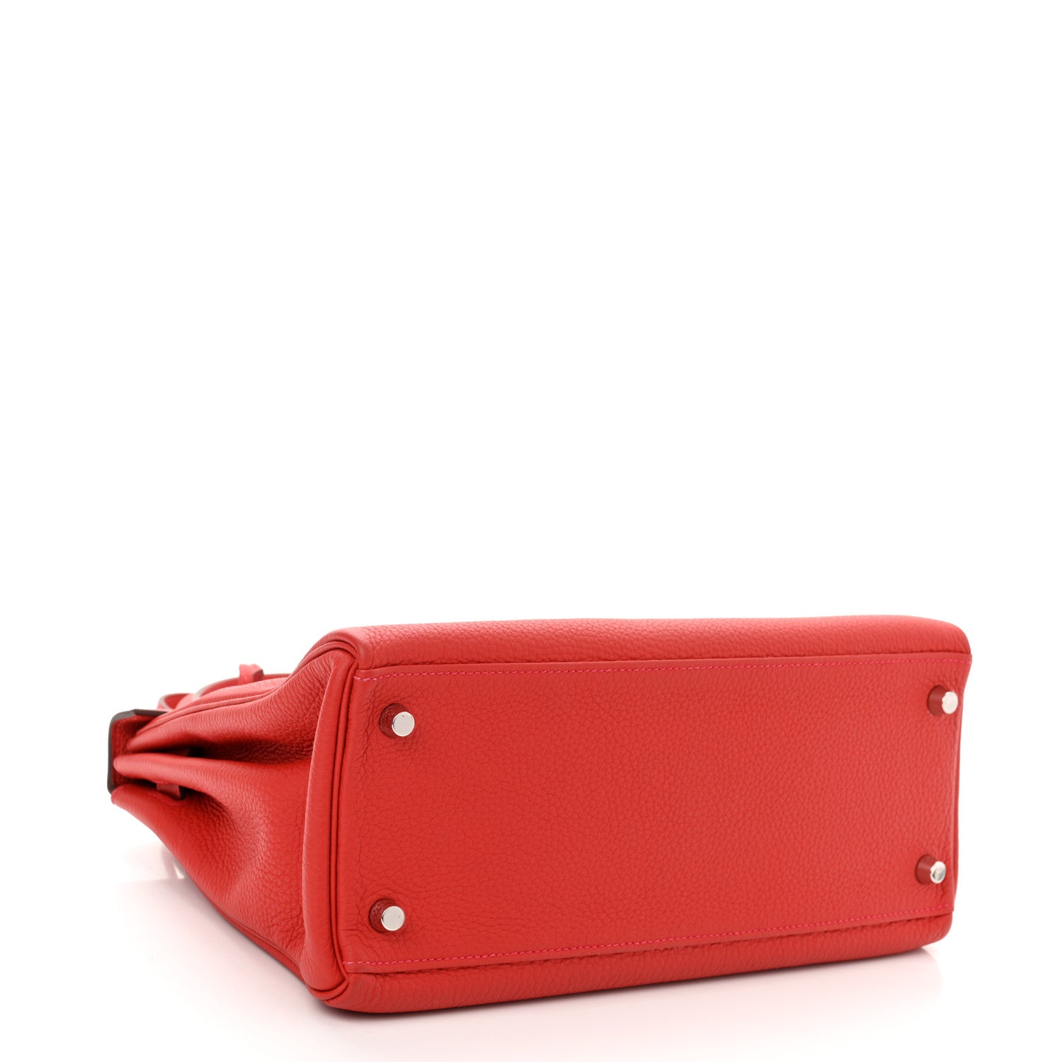 Hermes Togo Kelly Retourne 28 Rouge Casaque 10 of 14