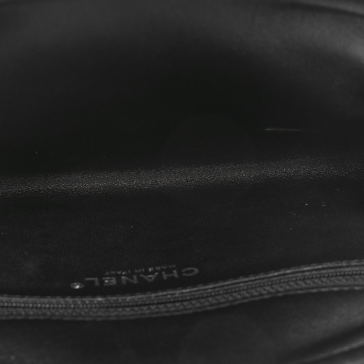 Chanel Patent Quilted Timeless Clutch Black 5 of 11