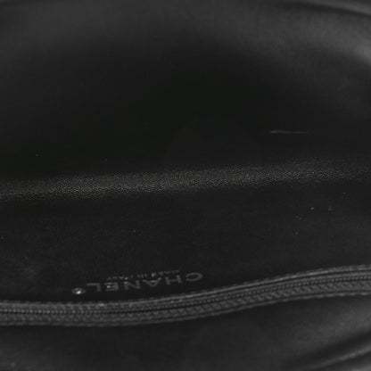 Chanel Patent Quilted Timeless Clutch Black 5 of 11