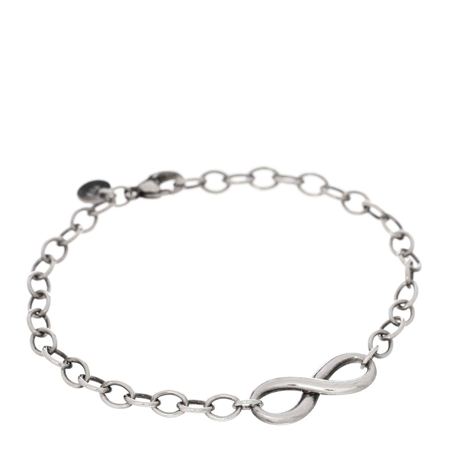 Sterling Silver Infinity Chain Bracelet