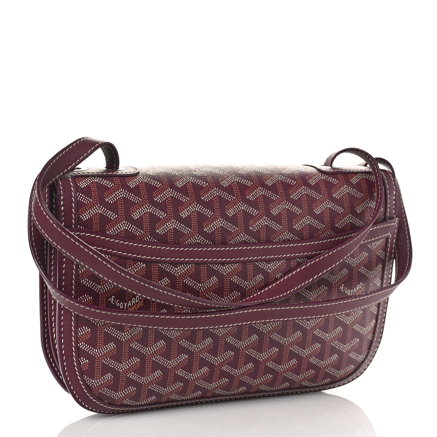 Goyardine 233 PM Shoulder Bag Burgundy