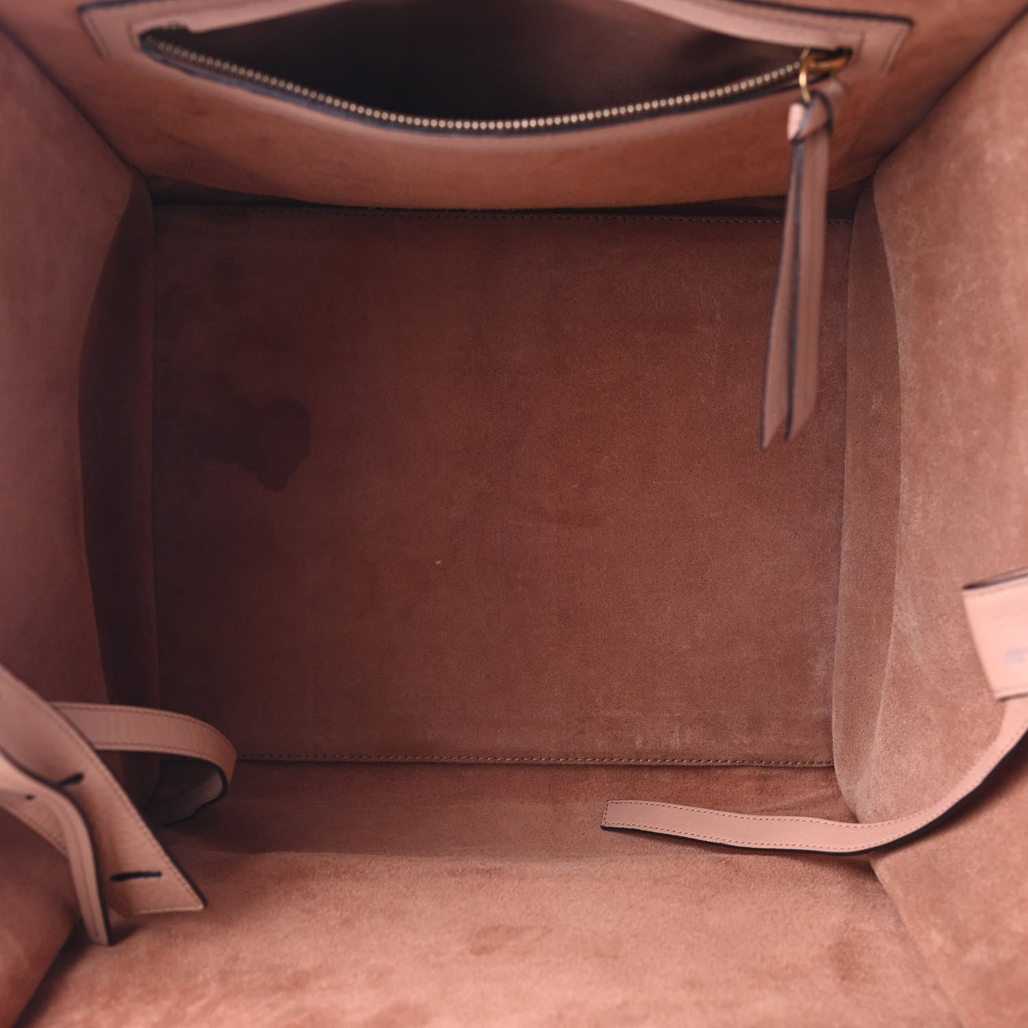 Celine Supple Calfskin Medium Phantom Luggage Flesh 5 of 12