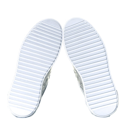 Louis Vuitton Monogram PVC Time Out Sneakers 36 Silver 7 of 12