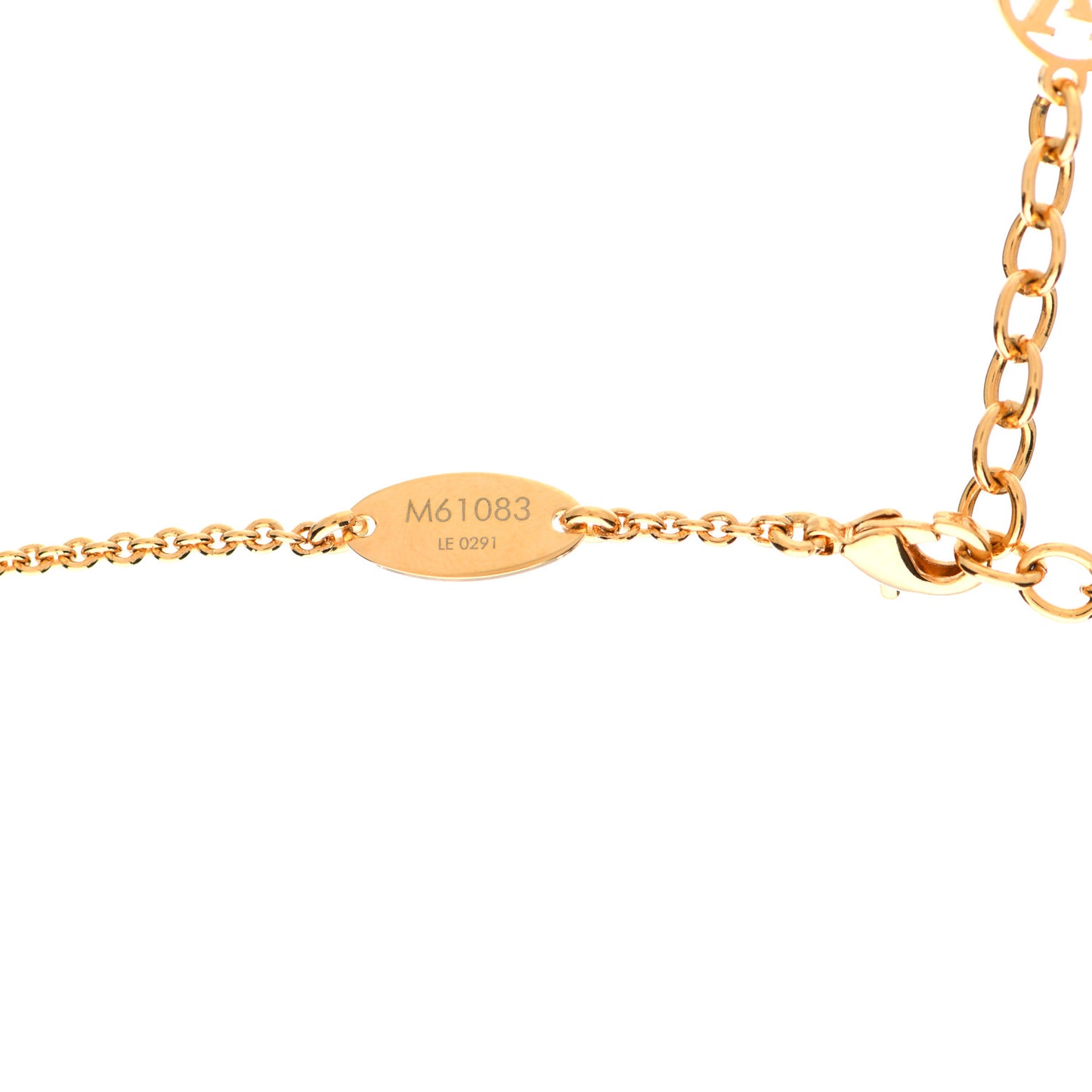 Brass Essential V Necklace Gold