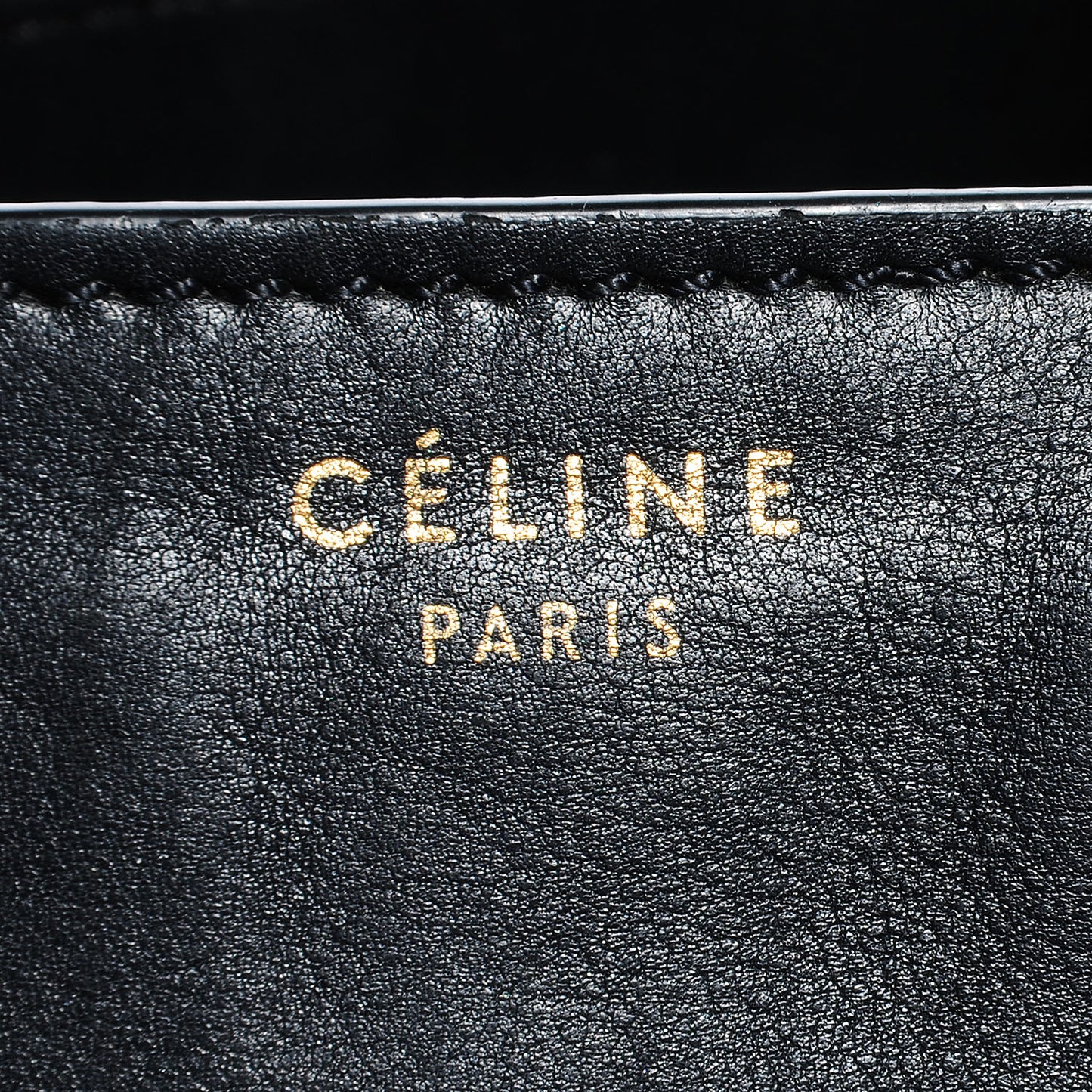 Smooth Calfskin Mini Luggage Black