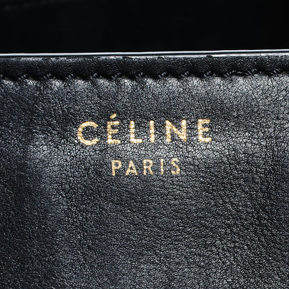 Celine Smooth Calfskin Mini Luggage Black 7 of 8