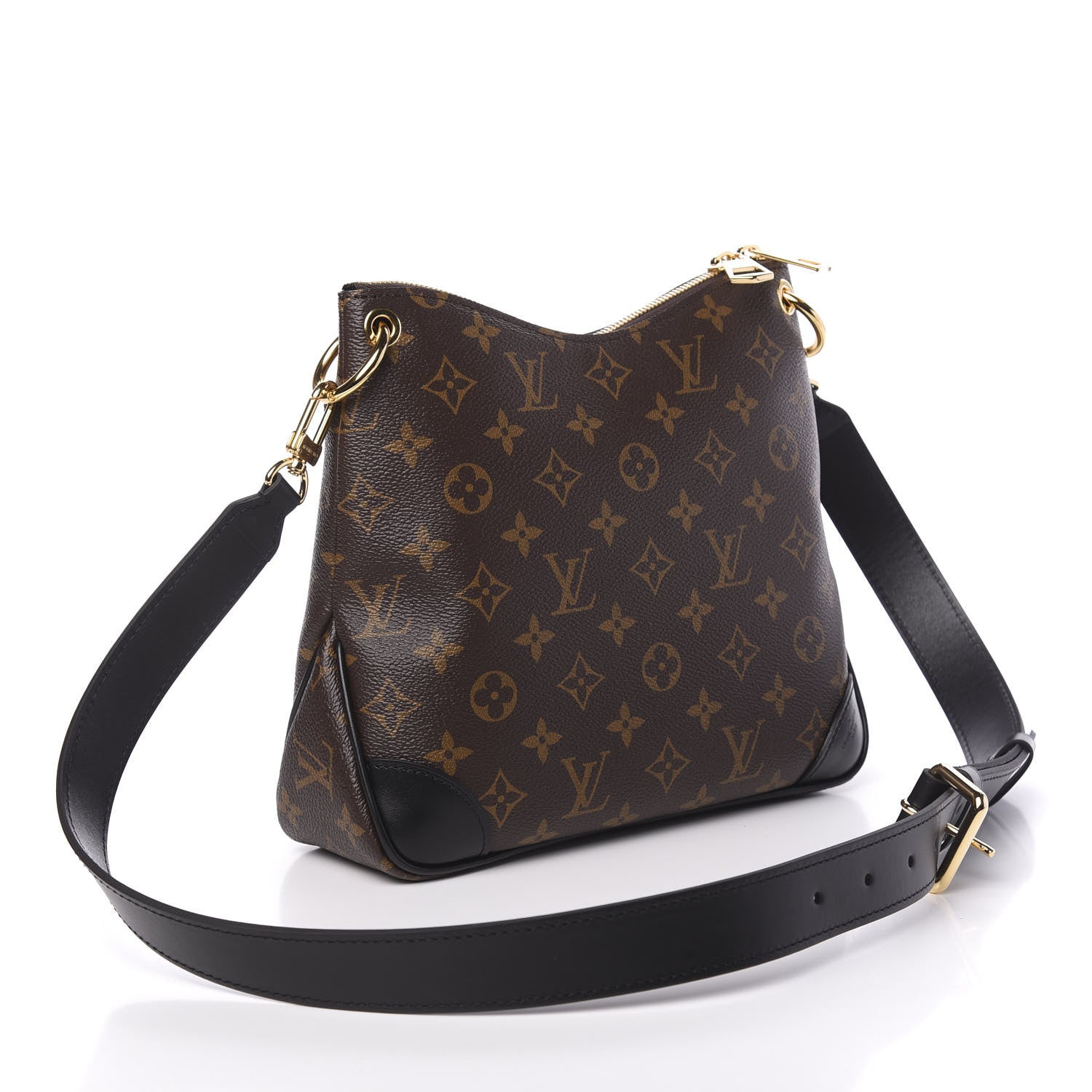Louis Vuitton Monogram Odeon PM Black 3 of 11