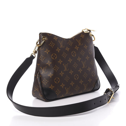 Louis Vuitton Monogram Odeon PM Black 3 of 11