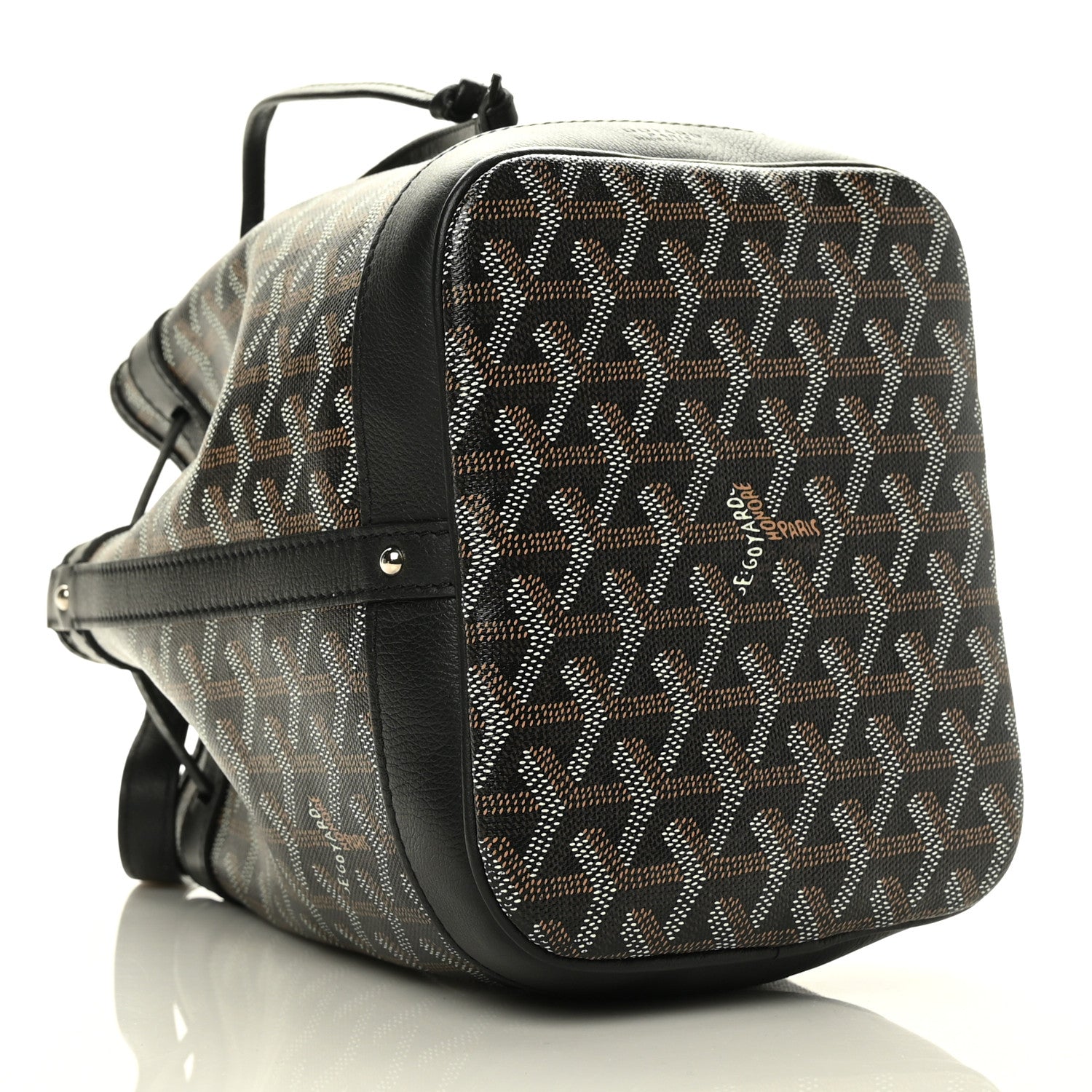 Goyard Goyardine Petit Flot Bucket Bag PM Black 4 of 6