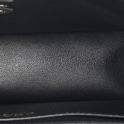 Chanel Lambskin Quilted Mini Top Handle Rectangular Flap Black 5 of 10