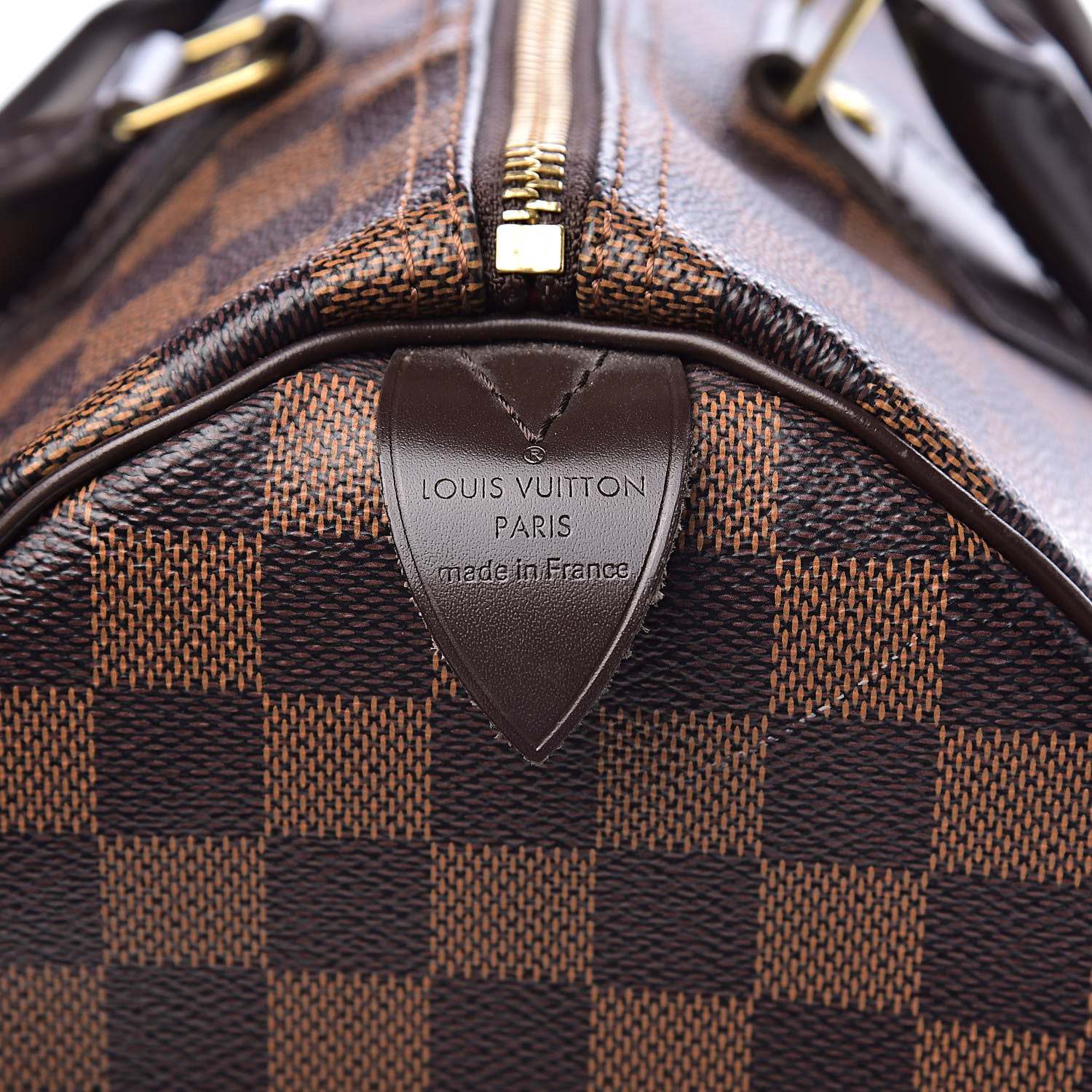 Louis Vuitton Damier Ebene Speedy 30 7 of 14
