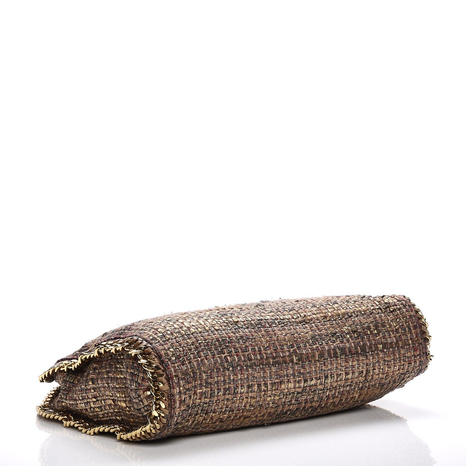Stella McCartney Metallic Woven Boucle Falabella Gold 9 of 15