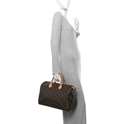 Louis Vuitton Monogram Speedy 35 2 of 11