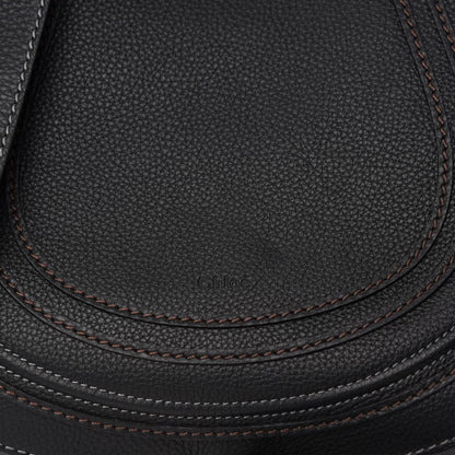 Chloe Calfskin Medium Marcie Round Crossbody Bag Black 10 of 10