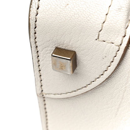 Celine Goatskin Mini Luggage White 32 of 33