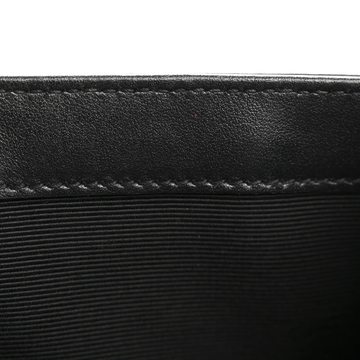 Saint Laurent Calfskin Medium Heart Bolts Monogram Kate Satchel Black 12 of 15