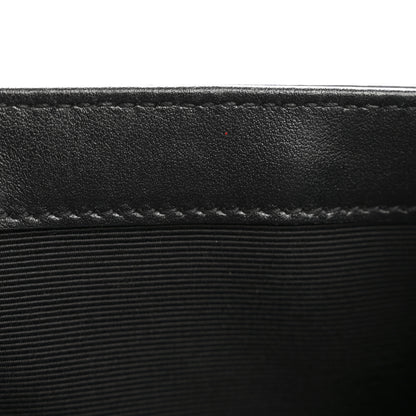 Saint Laurent Calfskin Medium Heart Bolts Monogram Kate Satchel Black 12 of 15