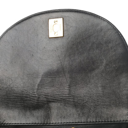 Chanel Lambskin Quilted Drawstring Backpack Black 14 of 14
