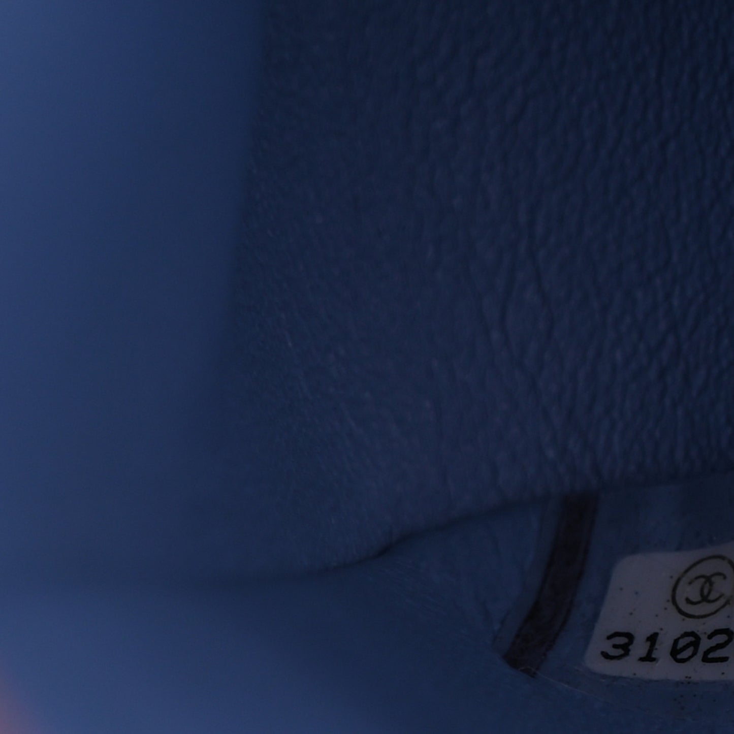 Lambskin Quilted Medium Double Flap Light Blue